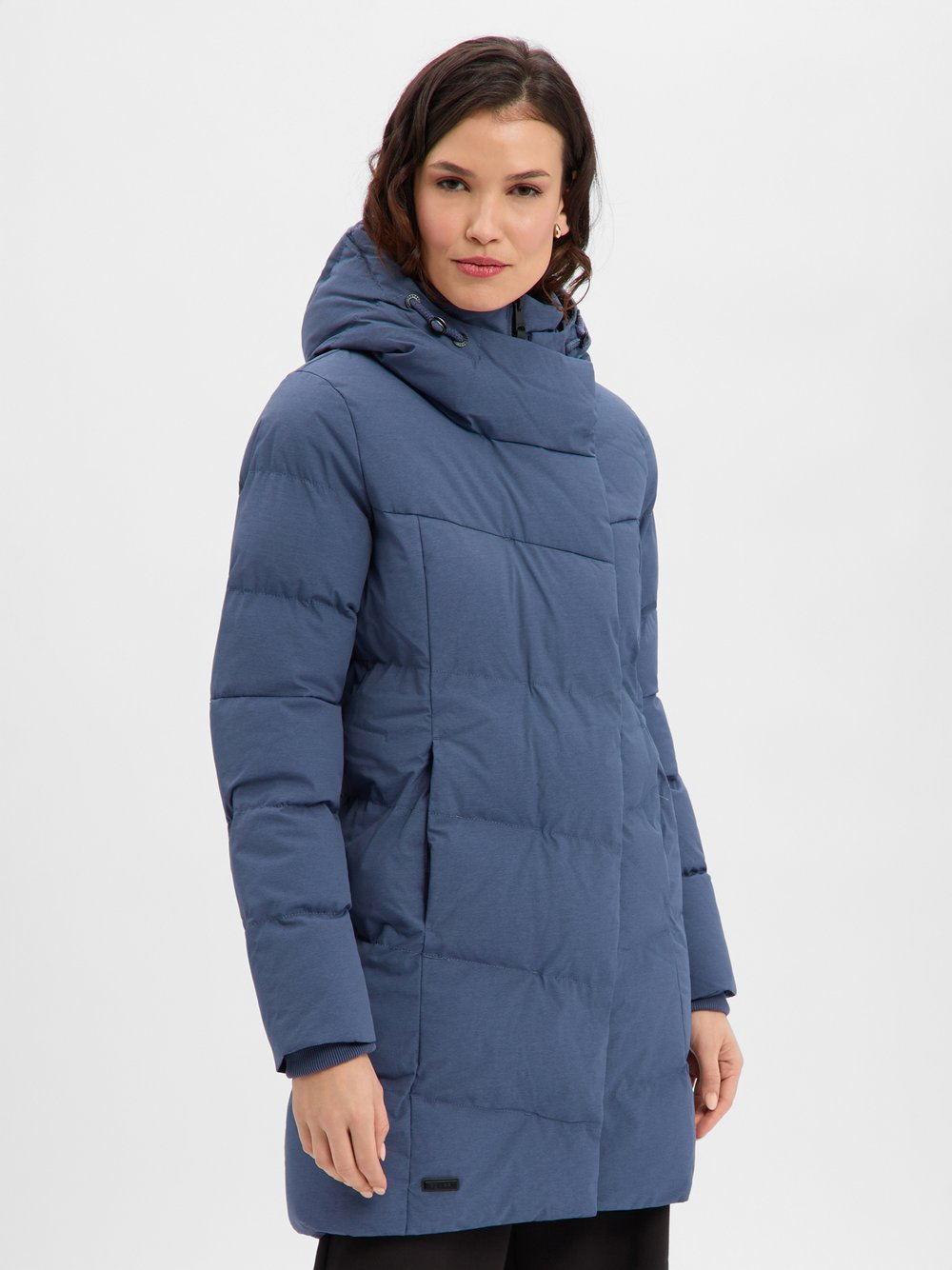 Ragwear Damski płaszcz funkcjonalny - Pavla Kobiety niebieski, S