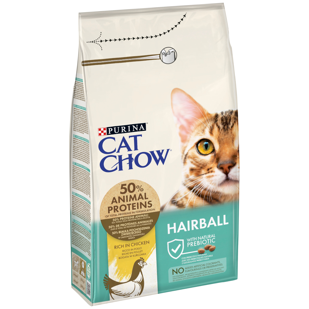 PURINA Cat Chow Adult Special Care Hairball Control - 1,5 kg