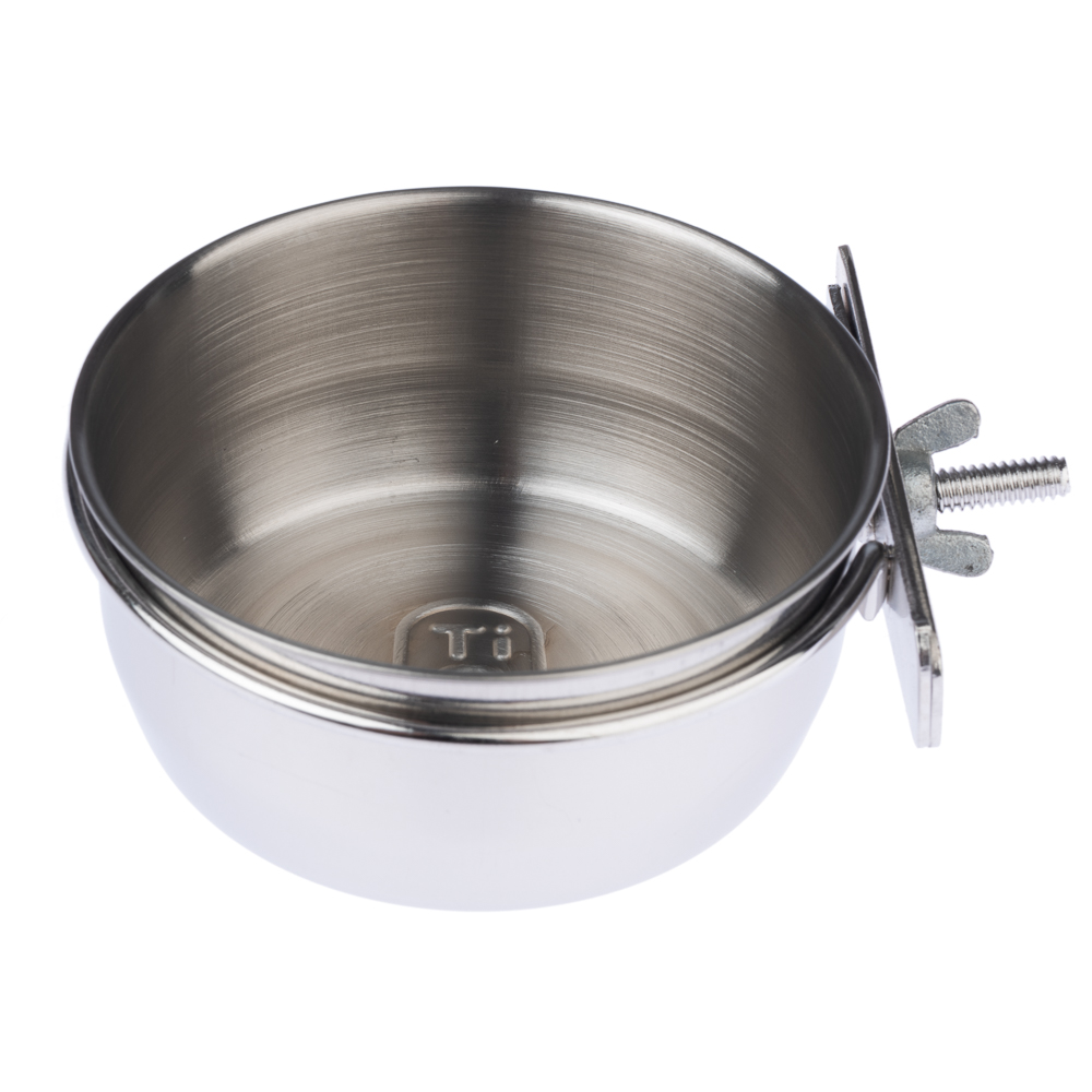 TIAKI miska ze stali nierdzewnej do mocowania/przykręcenia - 265 ml / Ø 9,5 cm miniaturka