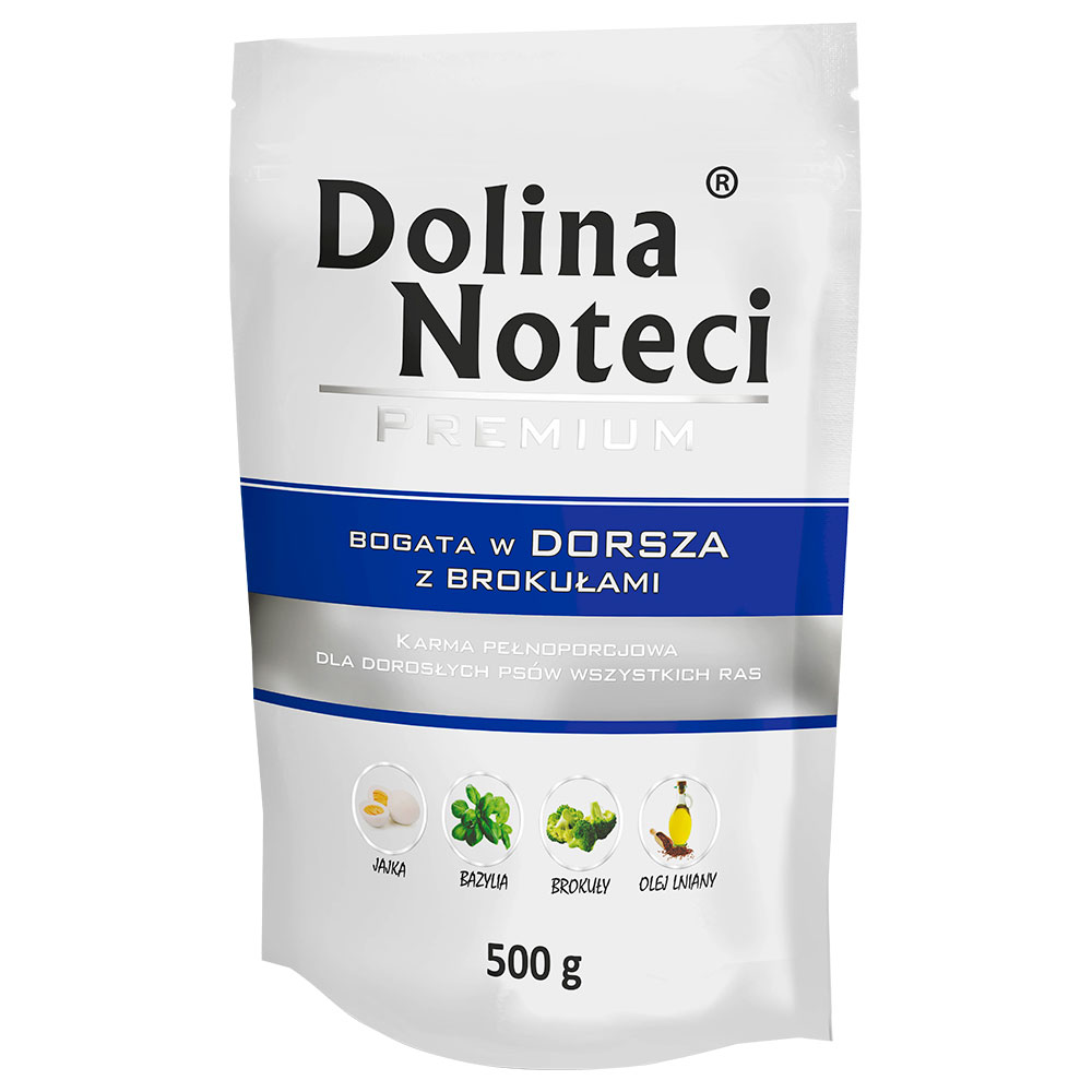 Dolina Noteci Premium w saszetkach, 10 x 500 g - Dorsz z brokułami