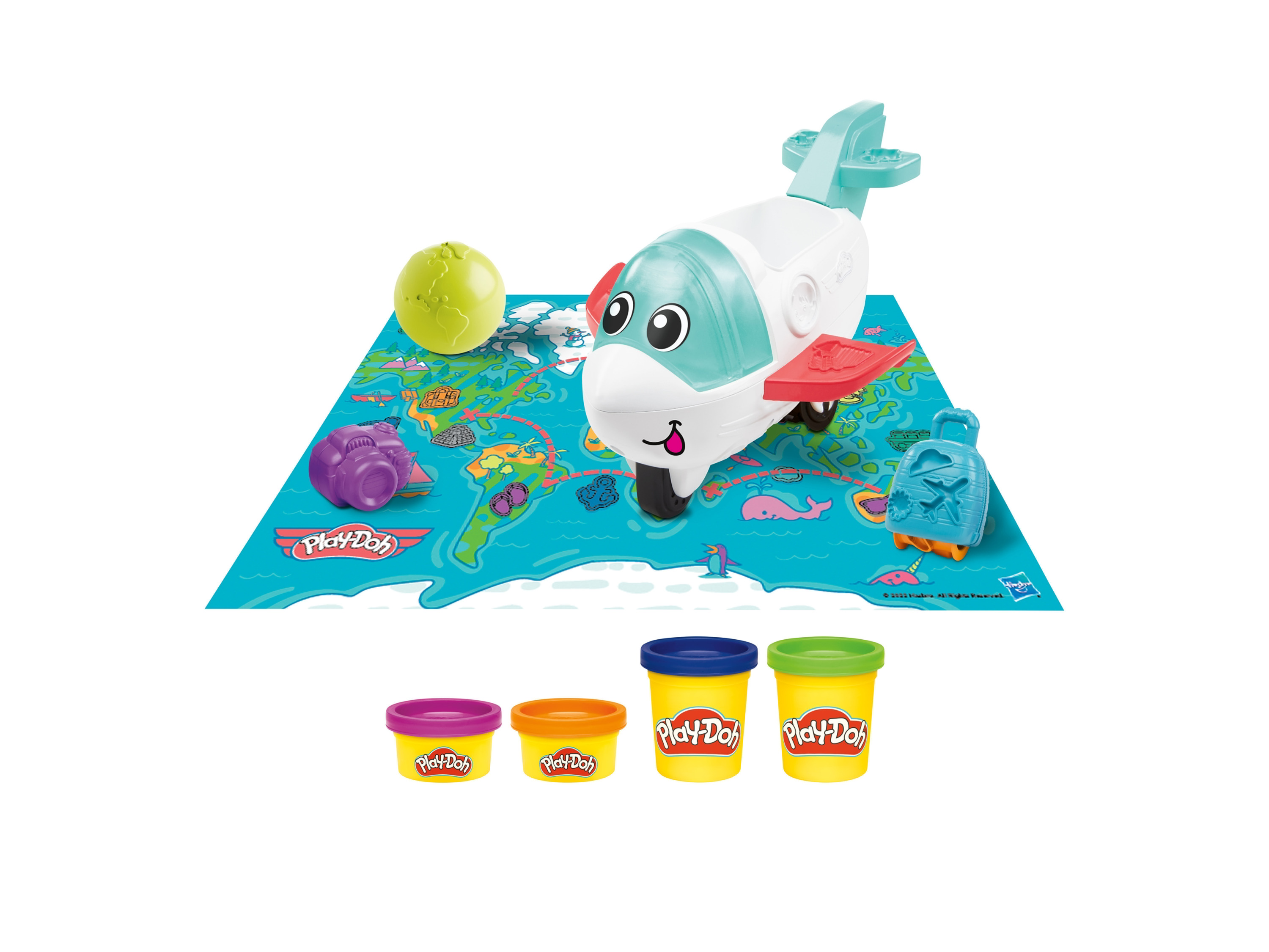 Play Doh Zestaw startowy z zabawkami (Samolot) miniaturka