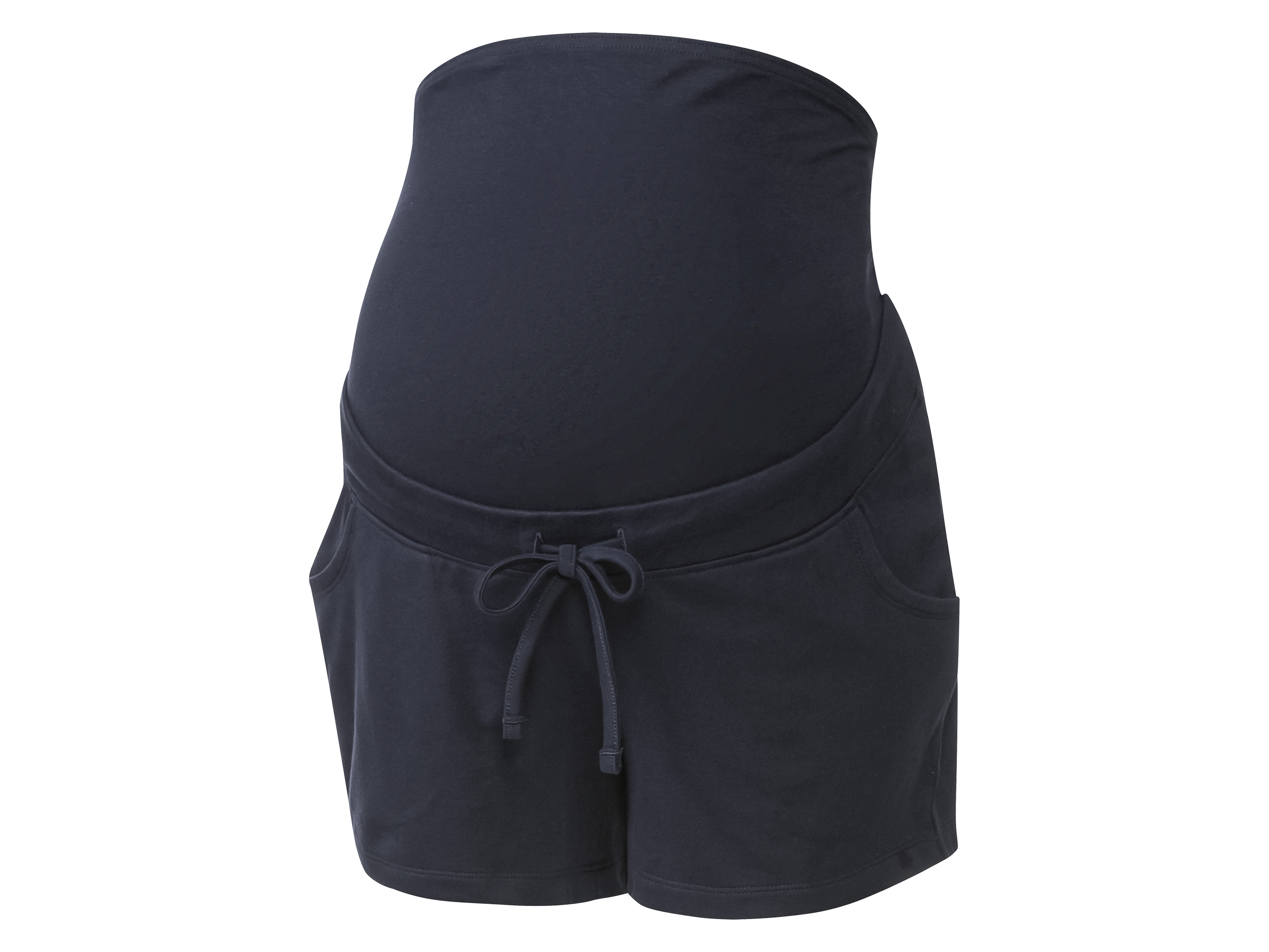 esmara® Spodenki dresowe ciążowe damskie, z bawełną (XS (32/34), Granatowy)