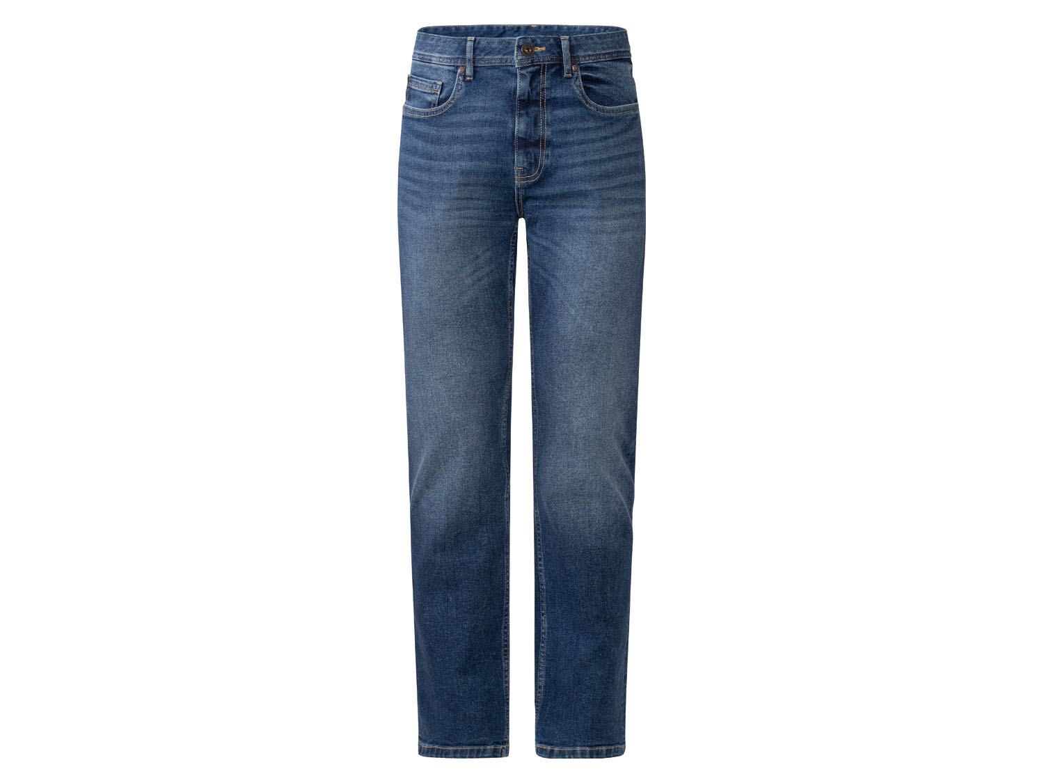 LIVERGY® Jeansy męskie, straight fit (Jasnoniebieski, 52 (36/30))