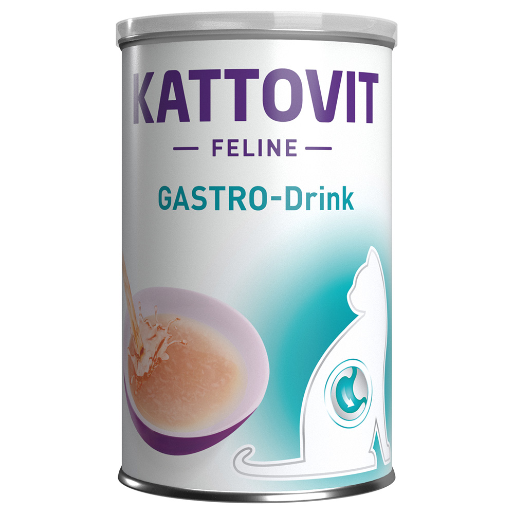 Kattovit Gastro-Drink - 12 x 135 ml, z kurczakiem miniaturka