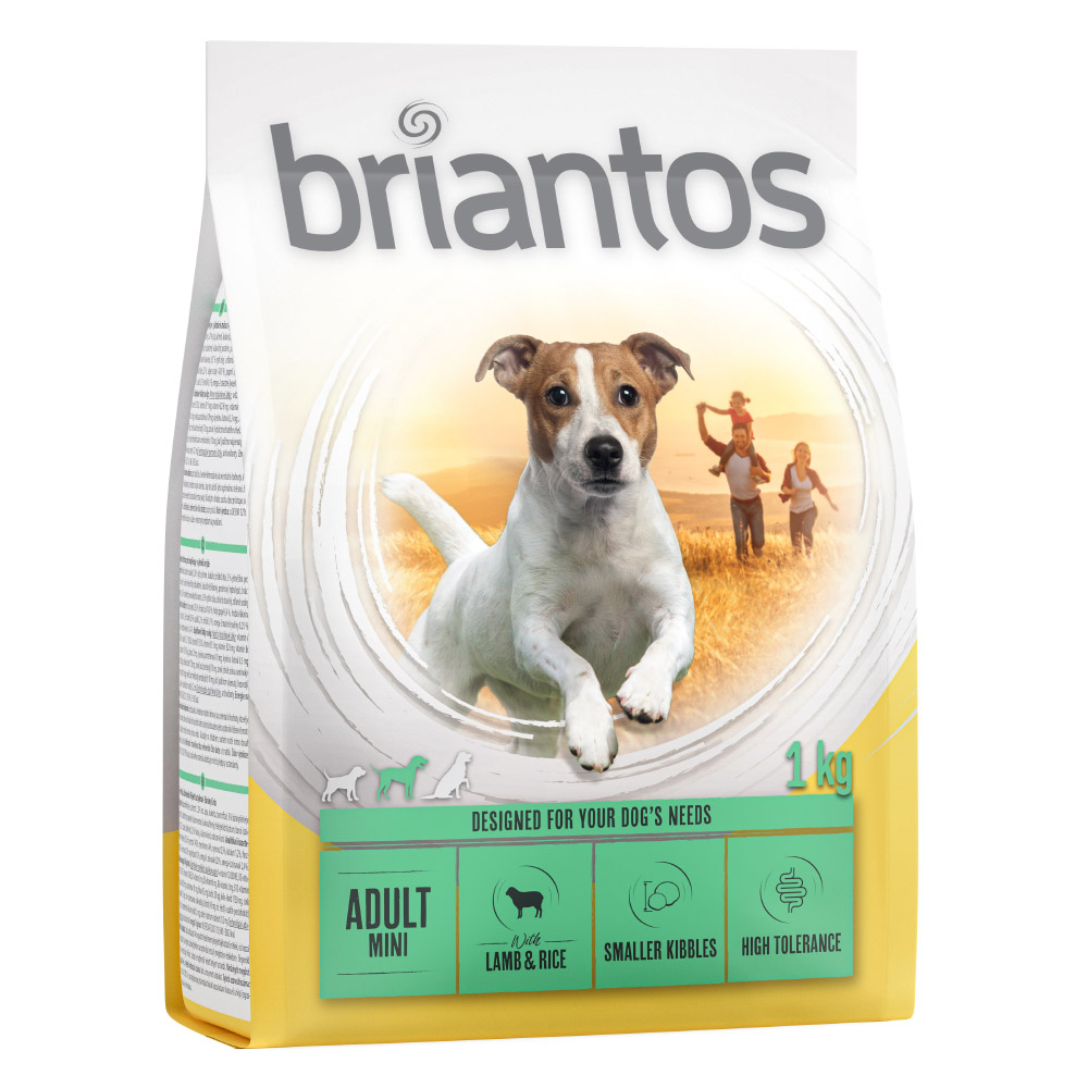 Briantos Adult Mini, jagnięcina & ryż - 4 x 1 kg