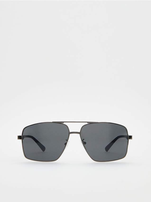 Reserved - Okulary przeciwsłoneczne AVIATOR - czarny