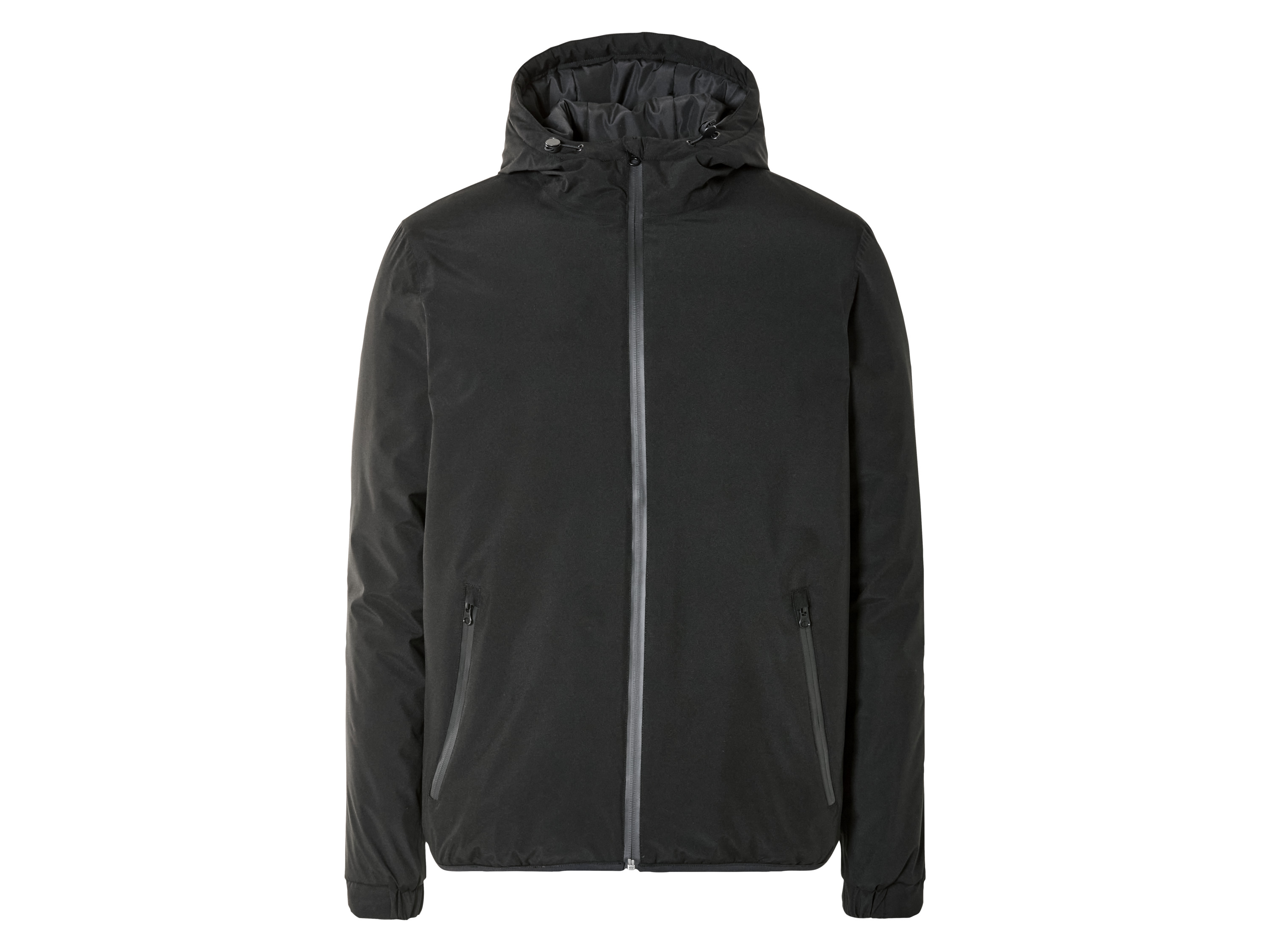 LIVERGY® Bluza męska z ciepłą, pikowaną podszewką (Czarny, L(52/54))