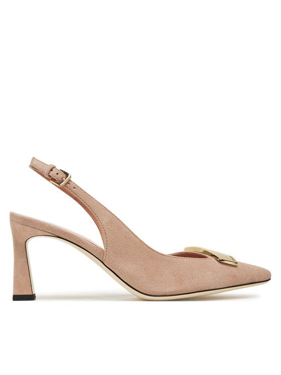 Pollini Sandały SA10017C1MTA0122 Beżowy