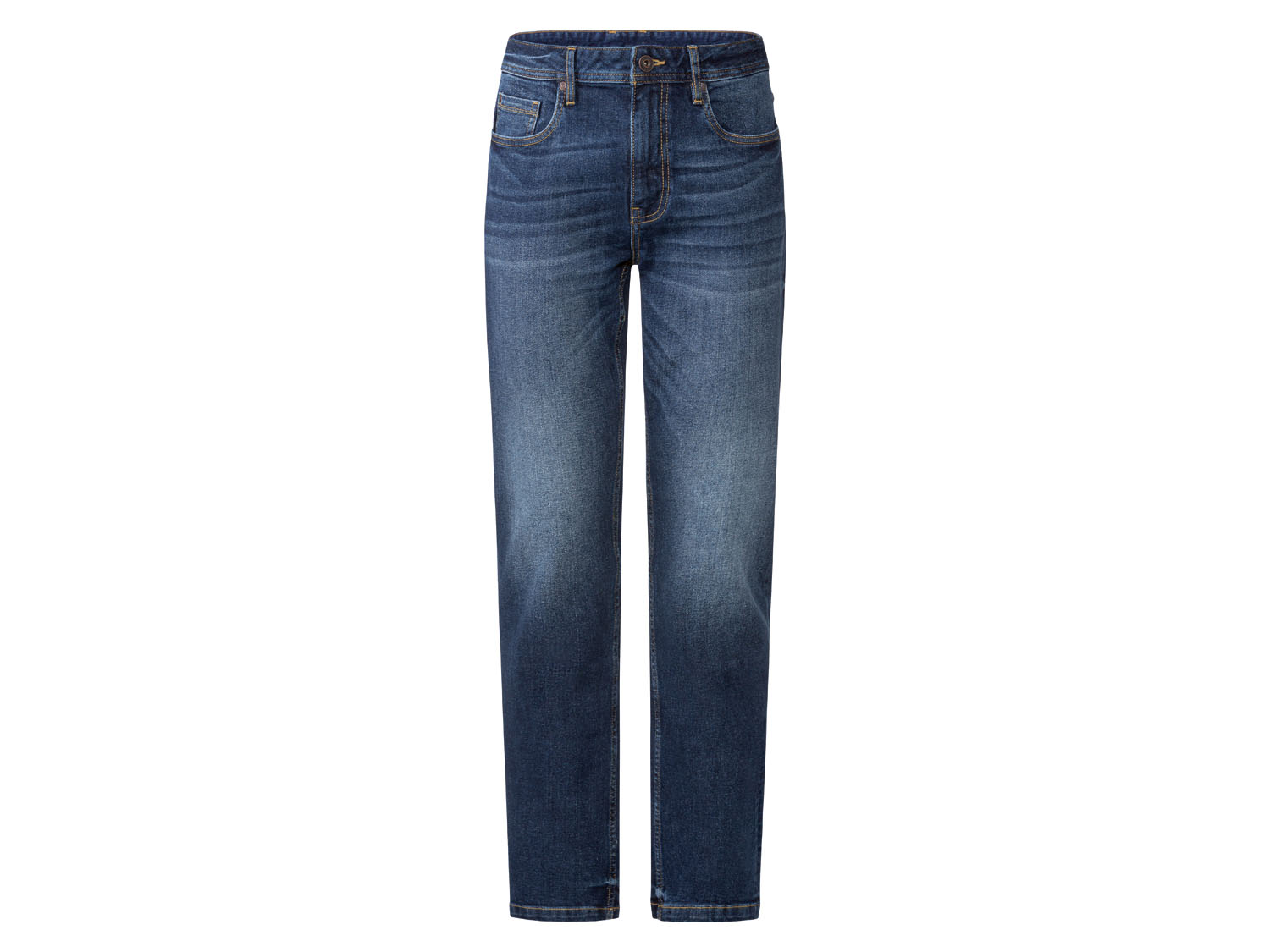 LIVERGY® Jeansy męskie, straight fit (Ciemnoniebieski, 56 (40/34))