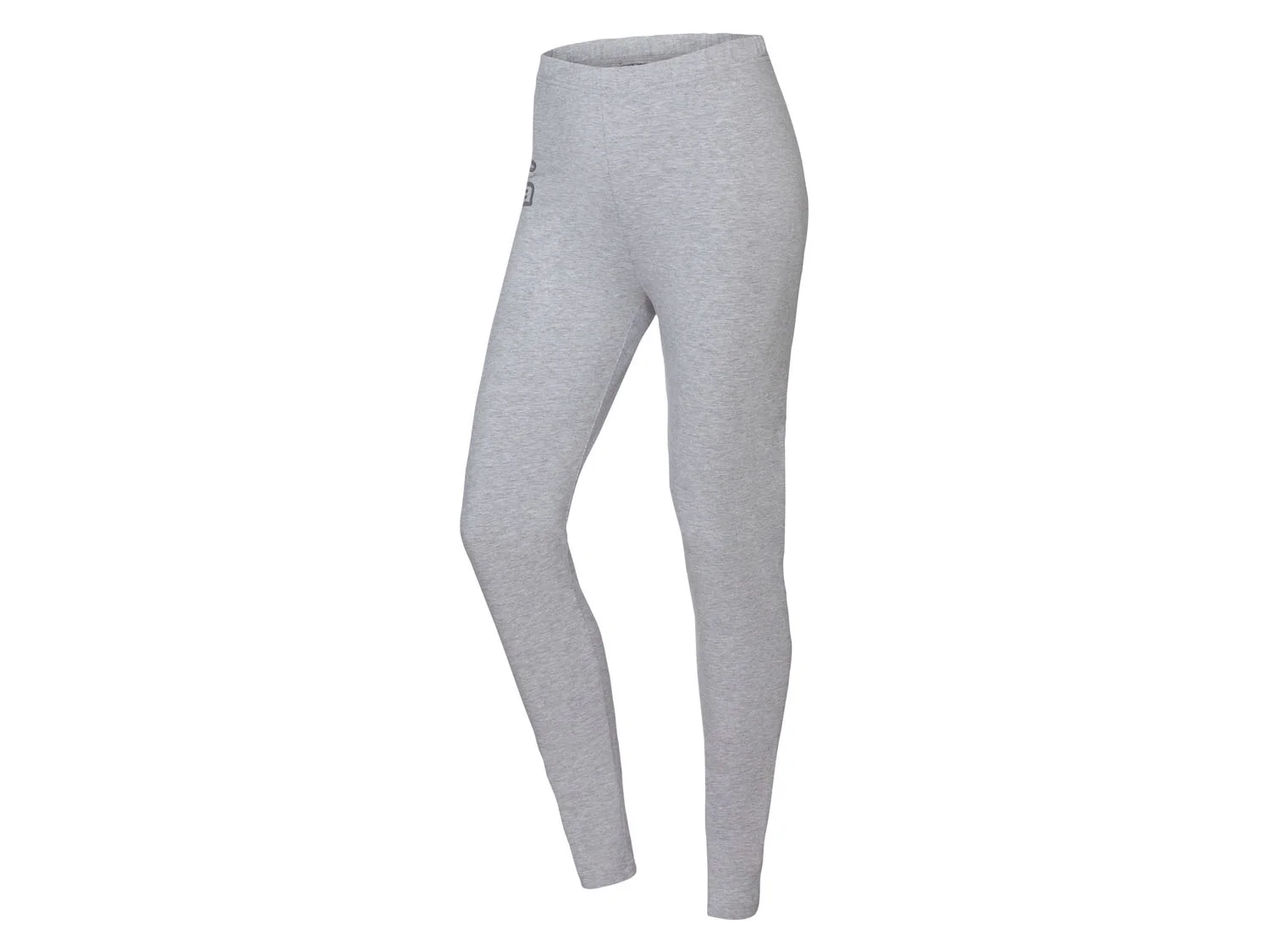 Kappa Legginsy damskie z bawełną (M, Jasnoszary)