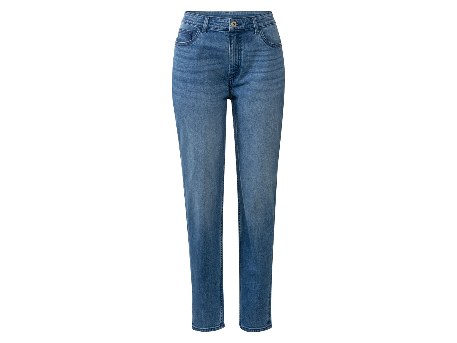 esmara® Jeansy damskie mom fit (Niebieski, 34) miniaturka