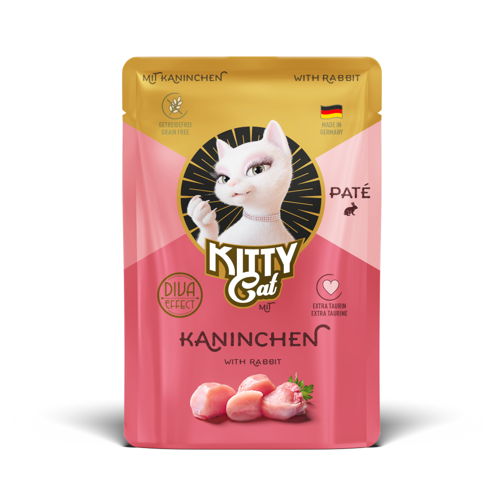 Korzystny pakiet KITTY Cat Paté 24 x 85 g - Królik