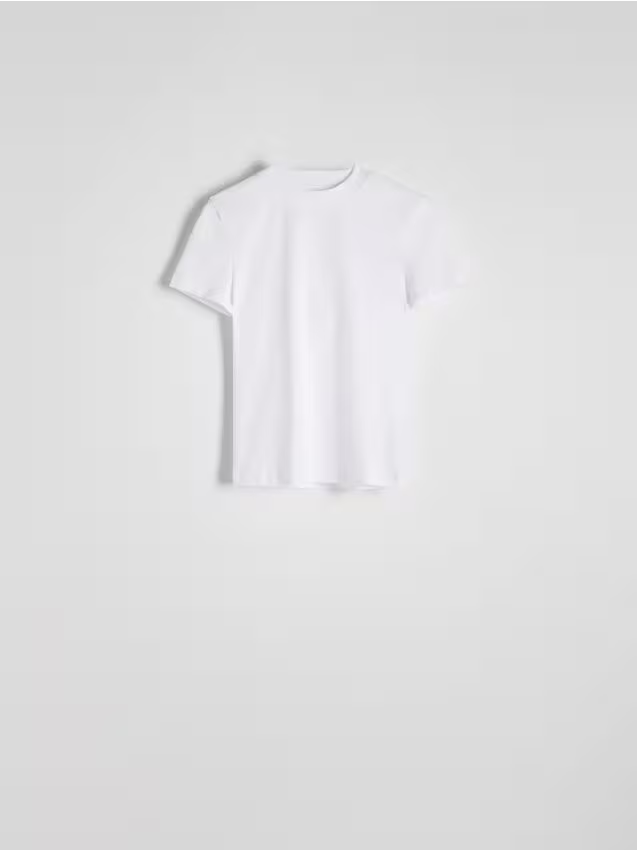 Reserved - T-shirt regular - biały