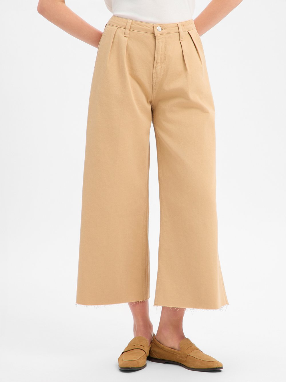 Joop Jeans Dżinsy o szerokim kroju - Elise Kobiety Bawełna (100%) brązowy, 31