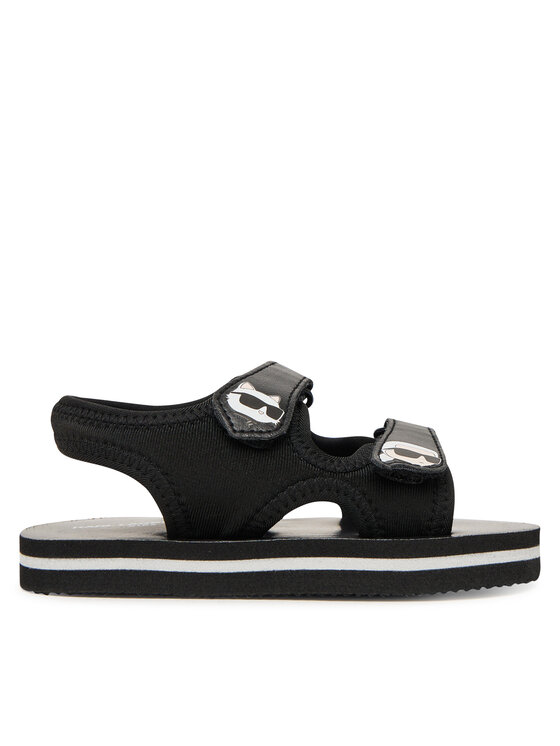 KARL LAGERFELD Sandały Z31183 M Czarny