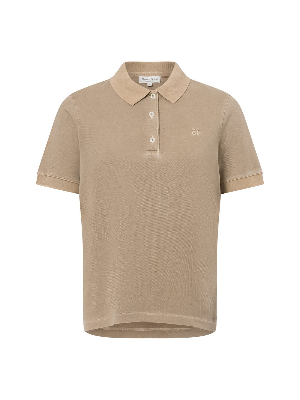 Marc O'Polo Damska koszulka polo Kobiety Bawełna brązowy, XL