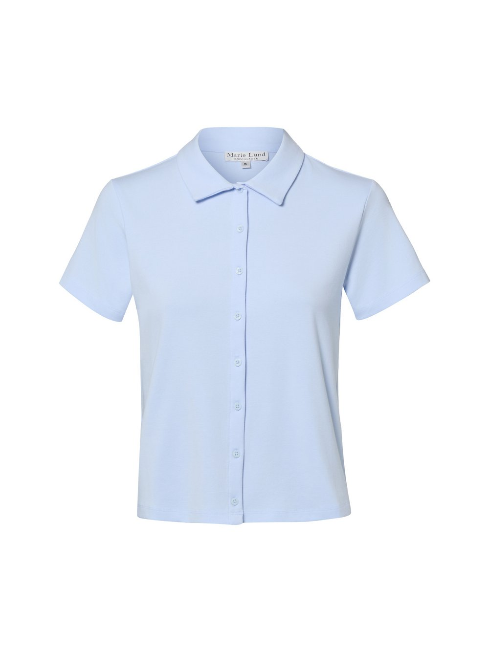 Marie Lund Damska koszulka polo Kobiety Bawełna niebieski, XL