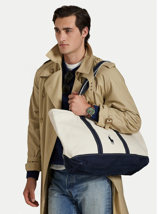 Polo Ralph Lauren Torebka 405P02124001 Kremowy