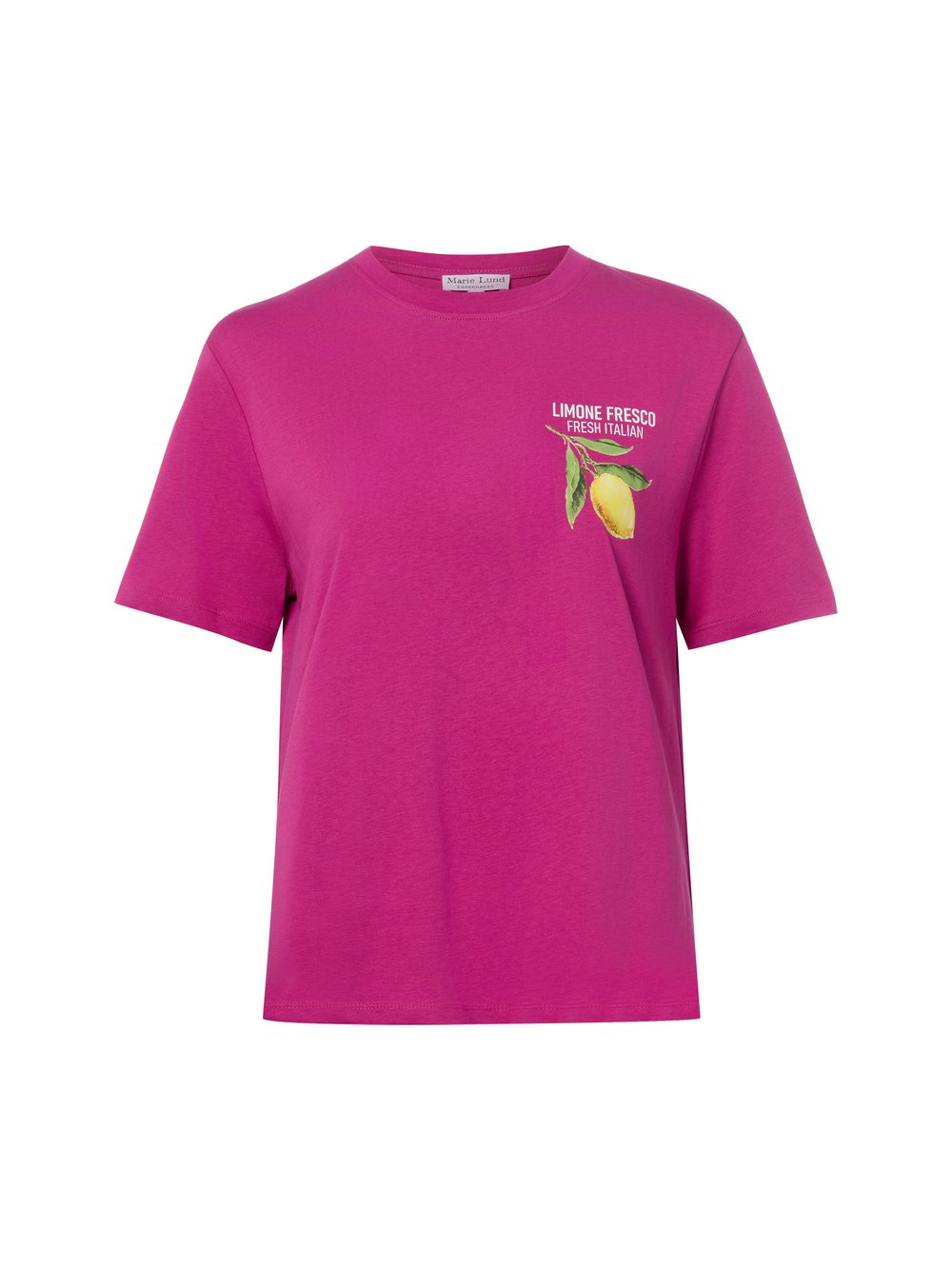 Marie Lund Koszulka damska Kobiety Bawełna (100%) wyrazisty róż, XL