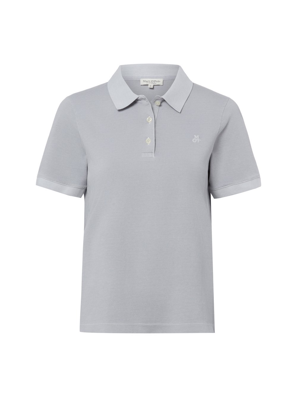 Marc O'Polo Damska koszulka polo Kobiety Bawełna szary, XS