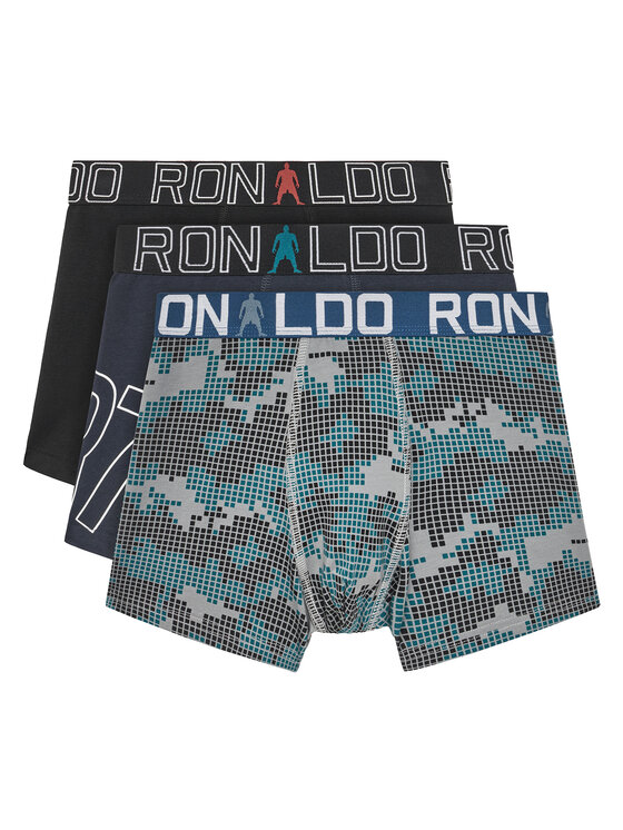 Cristiano Ronaldo CR7 Komplet bokserek 8413-51 Granatowy