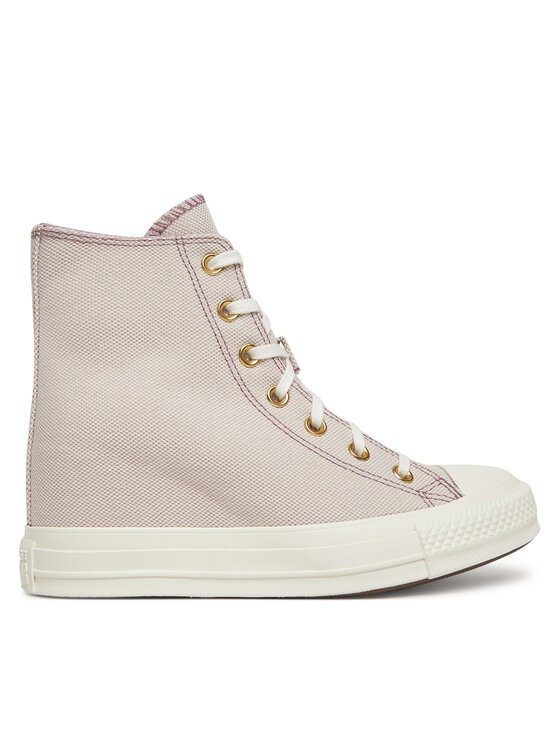 Converse Trampki Chuck Taylor All Star Wedge Platform Gold A12763C Różowy
