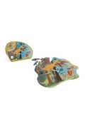 Puzzle konturowe 60 el. Wieloryb
