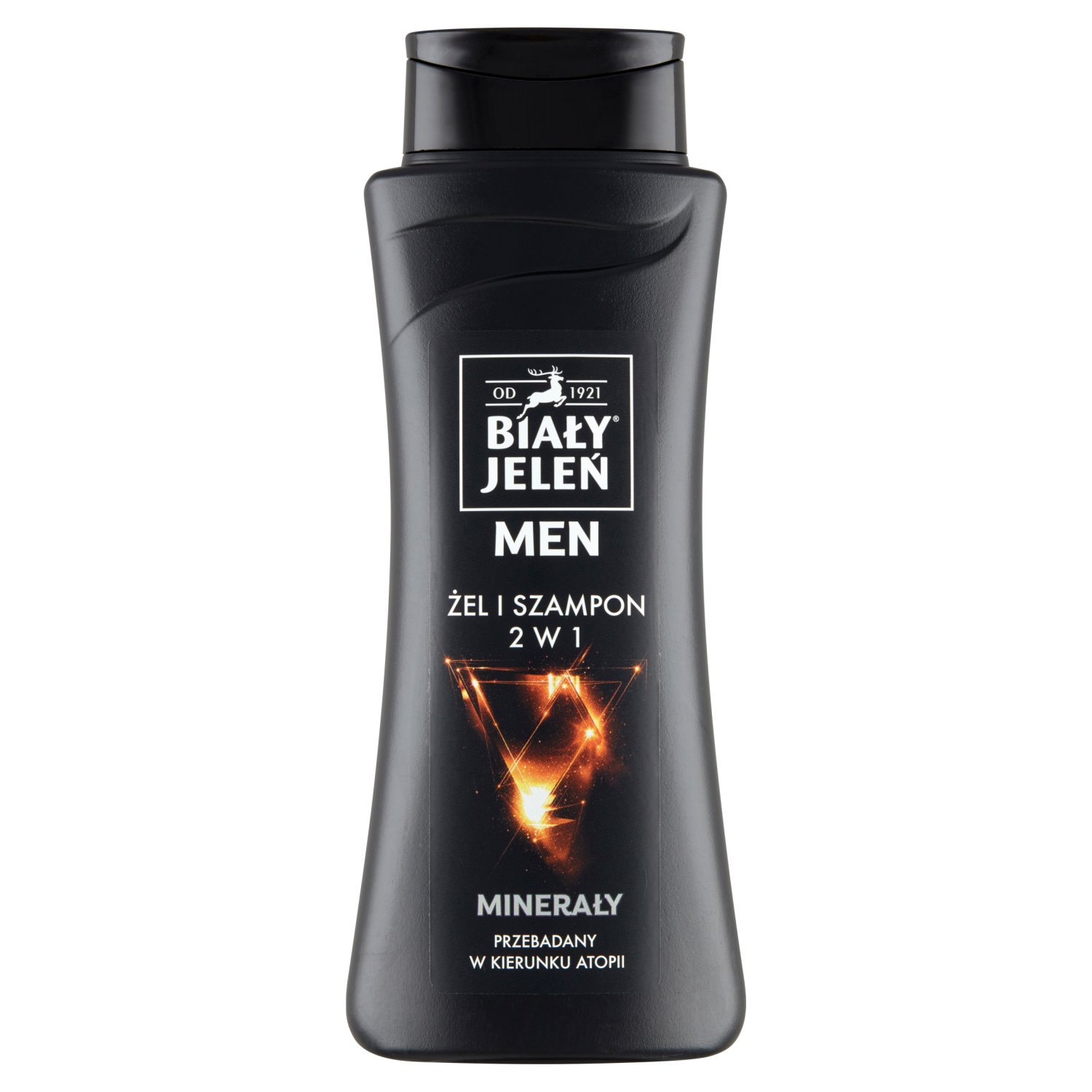 BIALY JELEN MEN 2W1 SZAMPON I ŻEL MINERAŁY, 300 ml