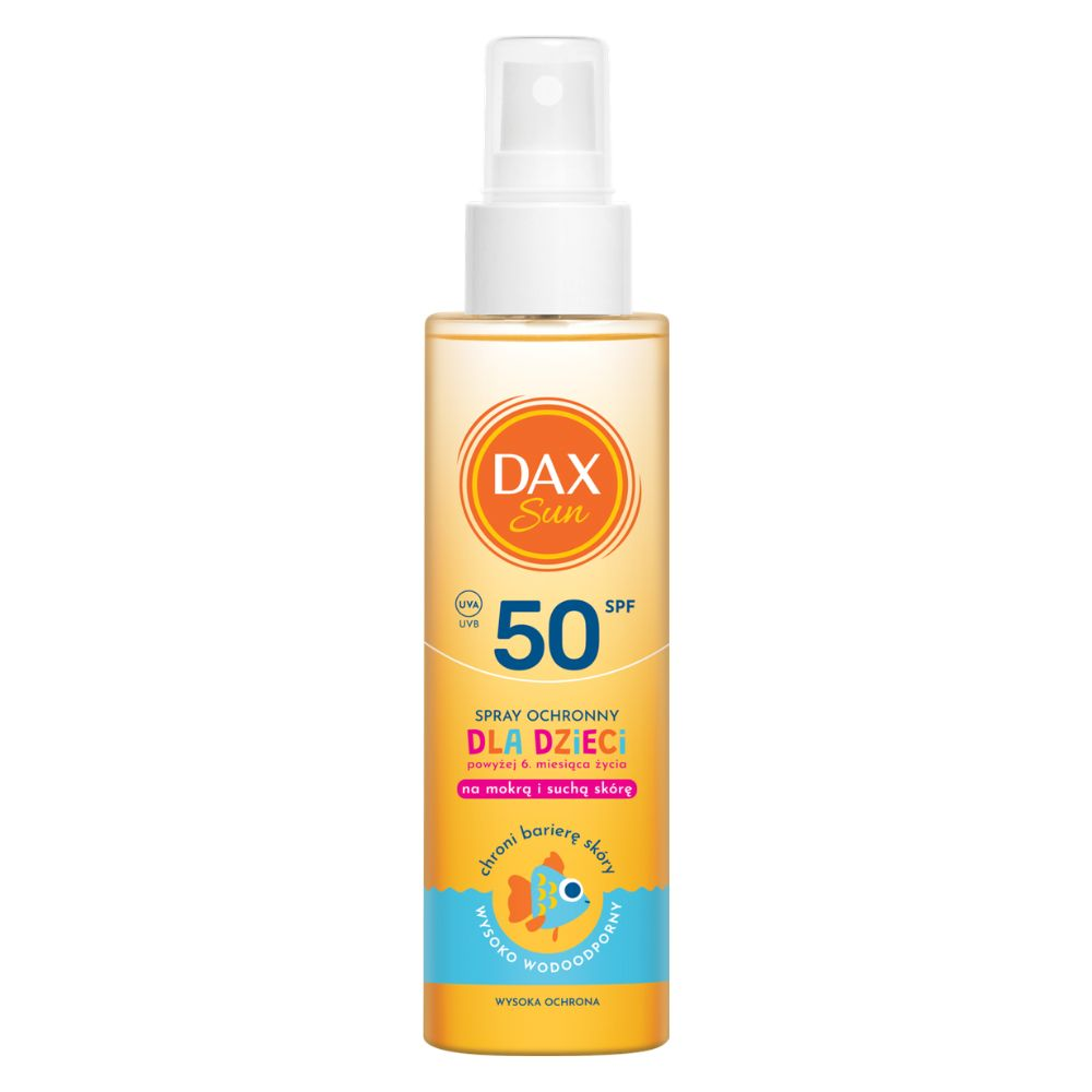Dax Sun Spray do opalania spf50 dla dzieci powyżej 6. miesiąca życia 150ml