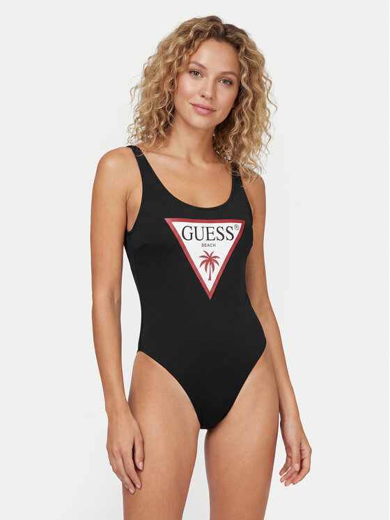 Guess Strój kąpielowy E6GJ43 KF442 Czarny