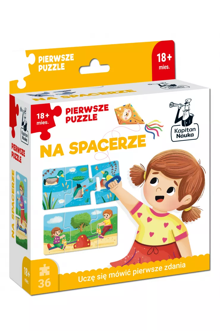 Pierwsze puzzle. Na spacerze. Kapitan Nauka