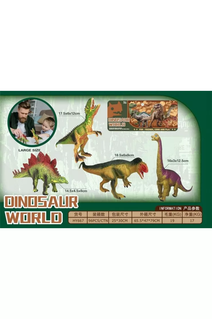Zestaw dinozaurów