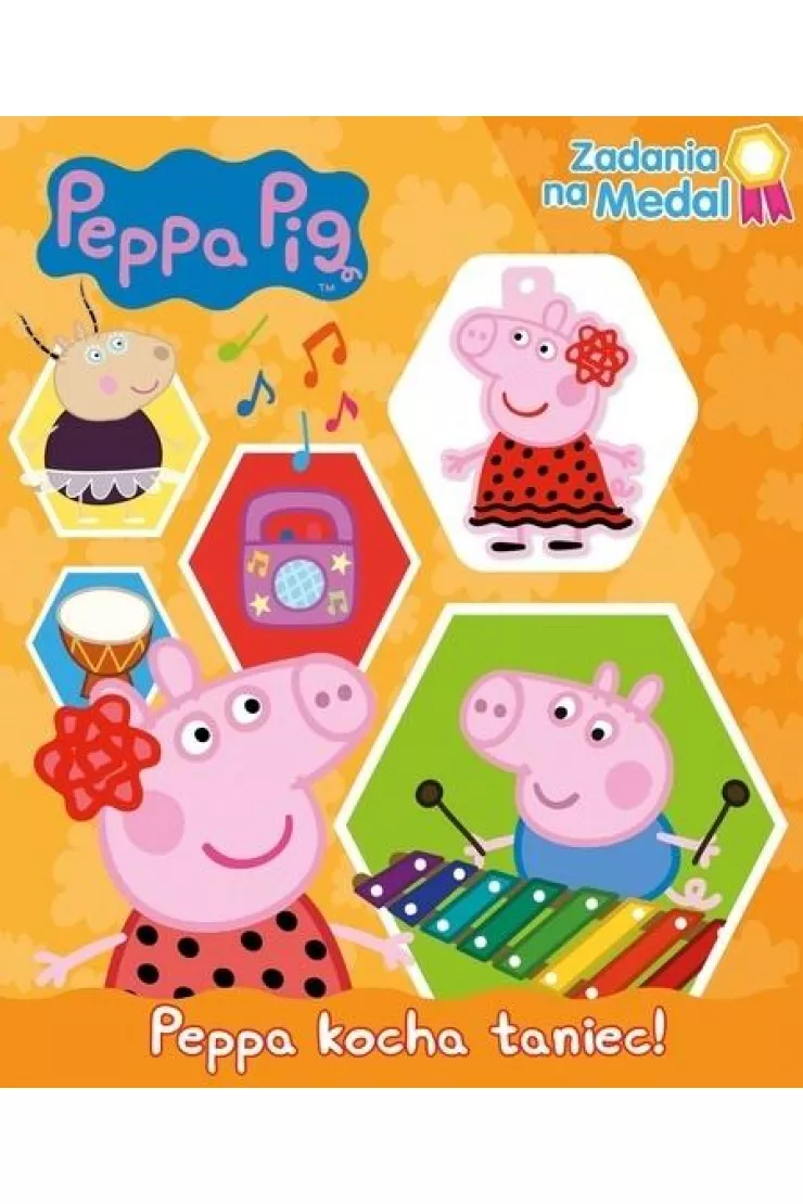 Świnka Peppa. Zadania na medal. Peppa kocha taniec