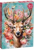 Puzzle 1000 el. Flower Deer