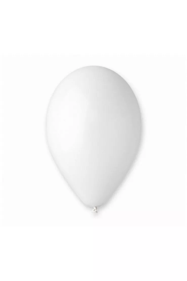 Balony pastelowe białe