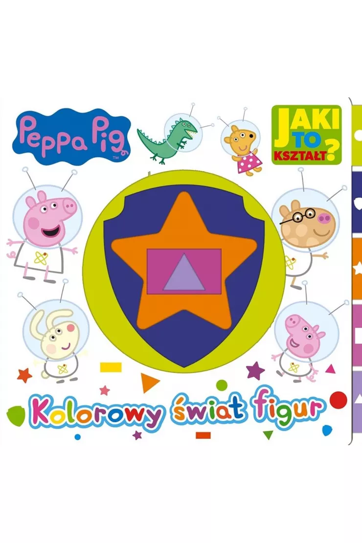 Peppa Pig. Jaki to kształt. Kolorowy świat figur