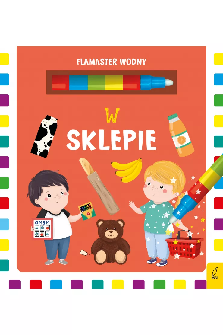 Flamaster wodny. W sklepie