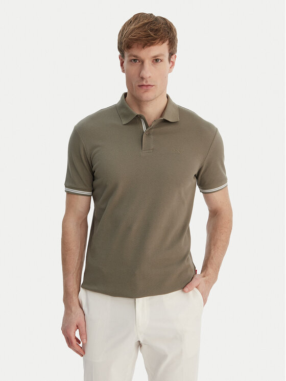 JOOP! Jeans Polo 15 JJJ-17Amare 30046012 Khaki Modern Fit