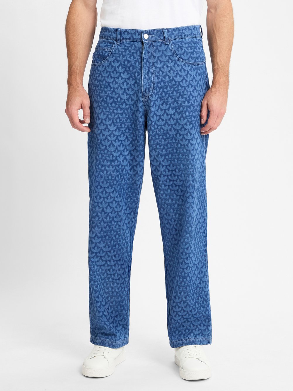 adidas Originals Dżinsy Mężczyźni Bawełna niebieski, L