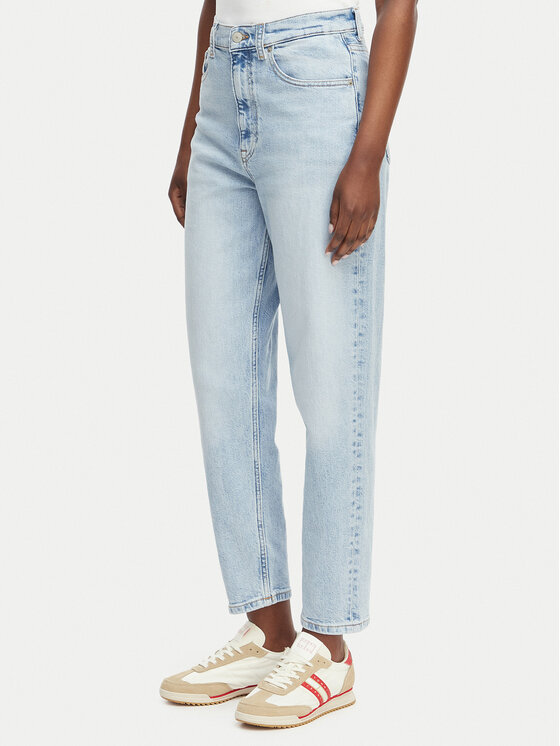 Tommy Jeans Jeansy DW0DW22993 Niebieski Straight Fit
