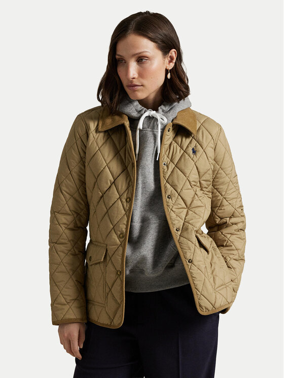 Polo Ralph Lauren Kurtka przejściowa 211965336004 Beżowy Straight Fit