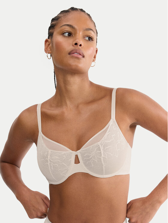 Triumph Biustonosz z fiszbiną Comfort Contour 10226401 Beżowy