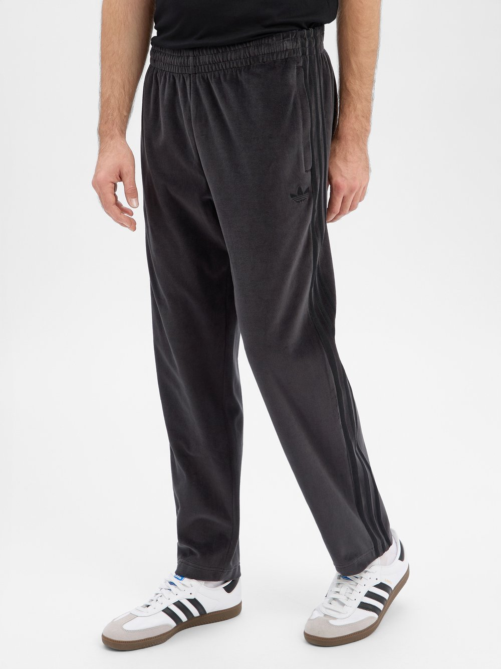 adidas Originals Męskie spodnie dresowe Mężczyźni Bawełna szary, L