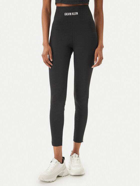 Calvin Klein Performance Legginsy LVGWS6L637 Czarny Slim Fit
