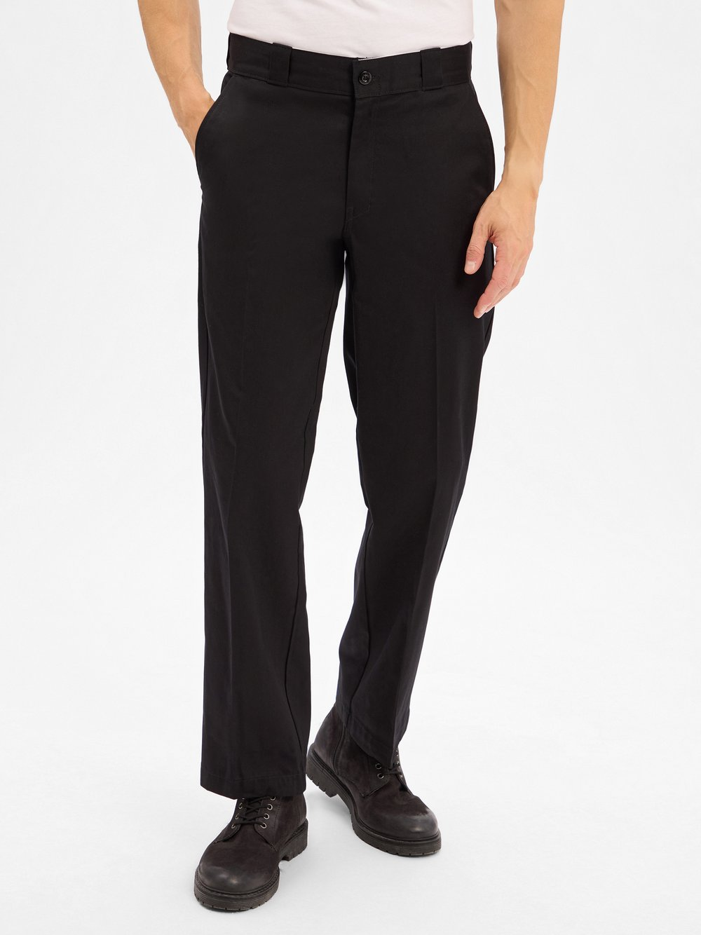 Dickies Męskie chinosy Mężczyźni Bawełna czarny, 28-30
