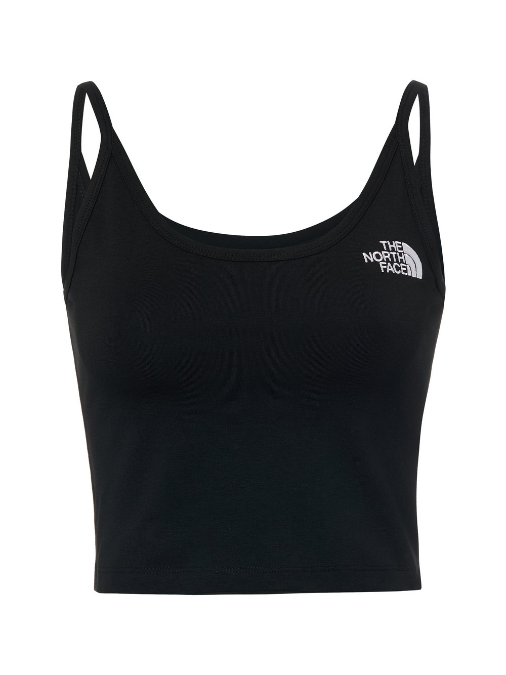 The North Face Damski crop top Kobiety Bawełna czarny, XS
