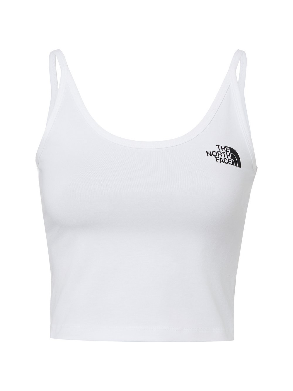 The North Face Damski crop top Kobiety Bawełna biały, XS