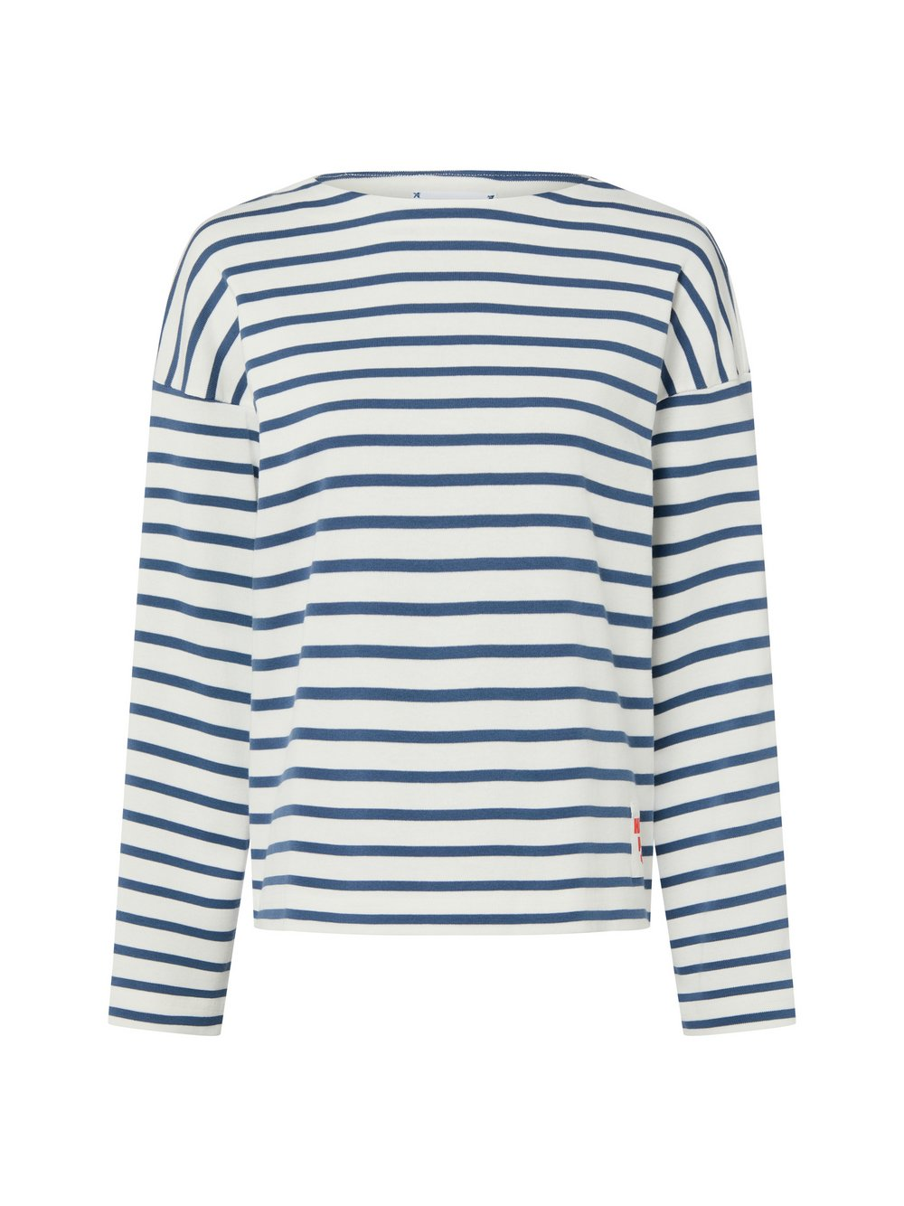 Marie Lund Bluza damska Kobiety Bawełna biały|niebieski|wielokolorowy, L