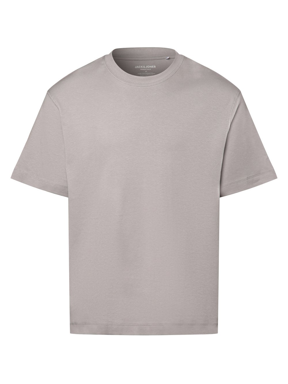 Jack & Jones Koszulka męska - JJEUrban Edge Mężczyźni Bawełna szary, XL