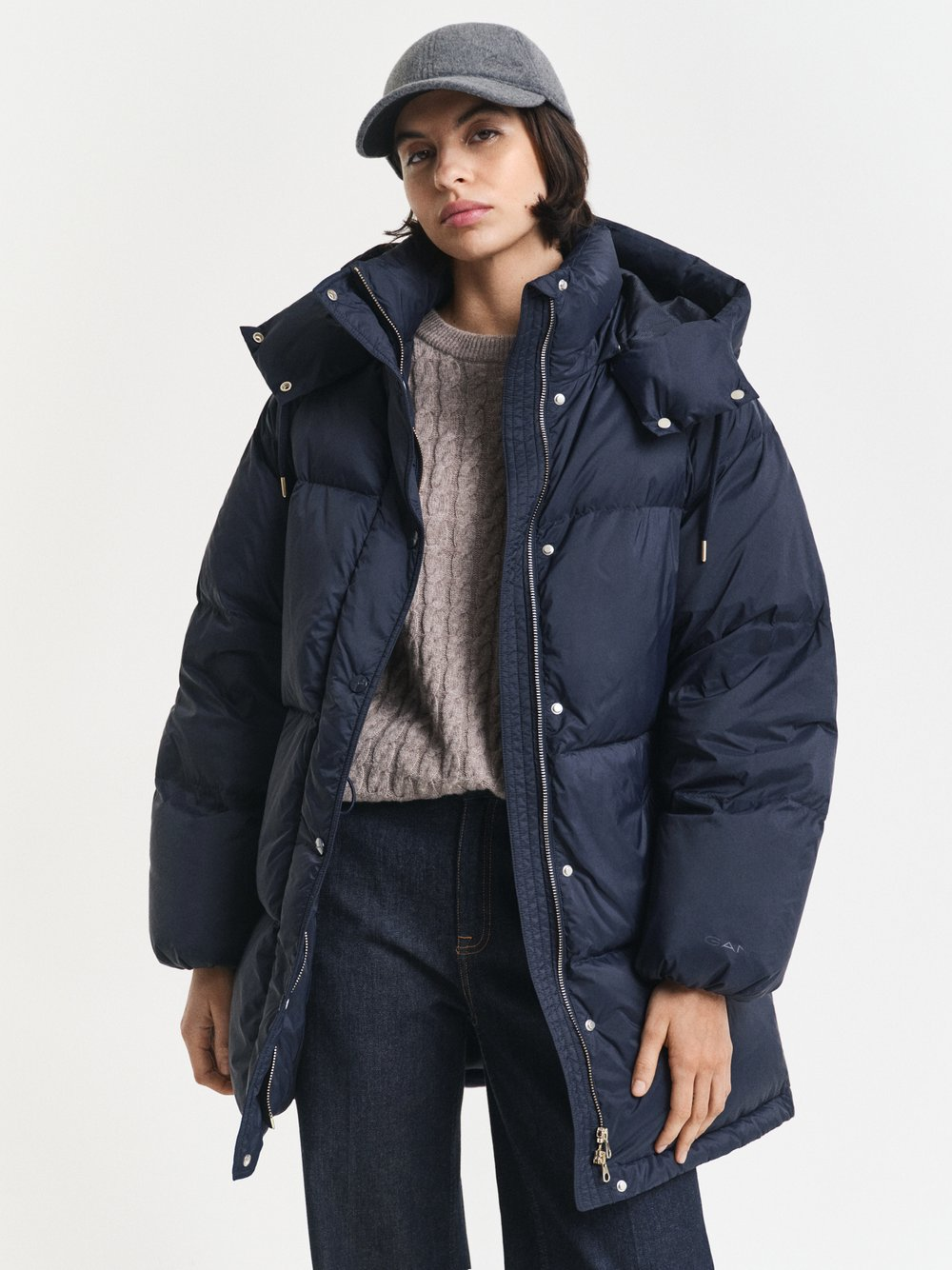 Gant Damska kurtka puchowa Kobiety niebieski, XL